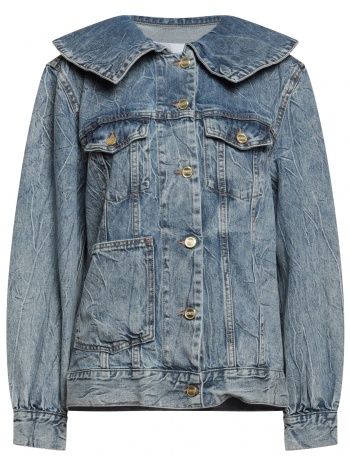 ganni παλτο & τζακετ denim τζάκετ