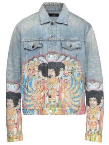 amiri παλτο & τζακετ denim τζάκετ