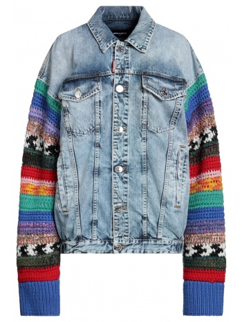 dsquared2 παλτο & τζακετ denim τζάκετ