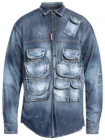 dsquared2 μπλουζακια πουκάμισο denim