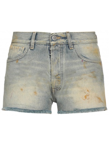 maison margiela bottomwear denim σορτς