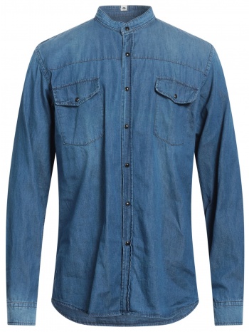 macchia j μπλουζακια πουκάμισο denim