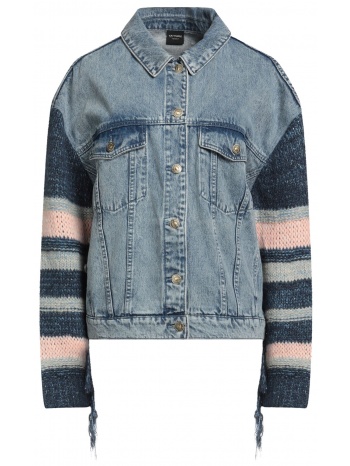 my twin twinset παλτο & τζακετ denim τζάκετ