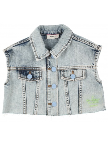 pinko up παλτο & τζακετ denim τζάκετ