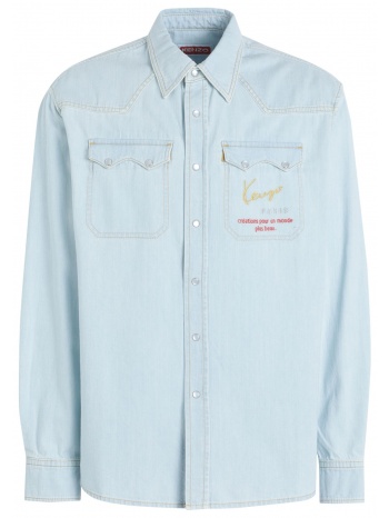 kenzo μπλουζακια πουκάμισο denim