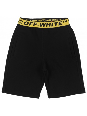 off-white™ kids bottomwear denim σορτς