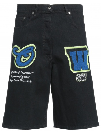 off-white™ bottomwear denim σορτς