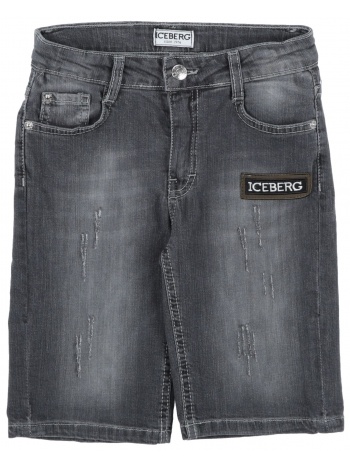 iceberg bottomwear denim σορτς