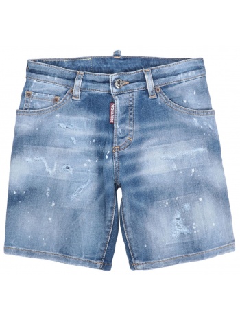 dsquared2 bottomwear denim σορτς