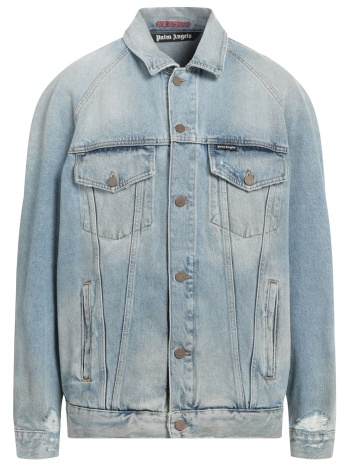 palm angels παλτο & τζακετ denim τζάκετ