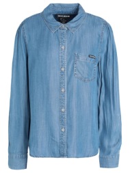 dkny μπλουζακια πουκάμισο denim