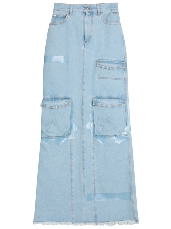 gcds bottomwear denim φούστα