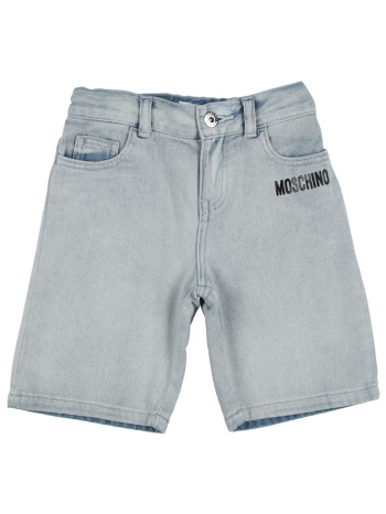 moschino kid bottomwear denim σορτς