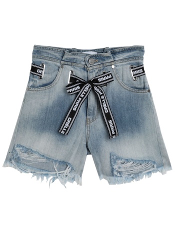 gaëlle paris bottomwear denim σορτς