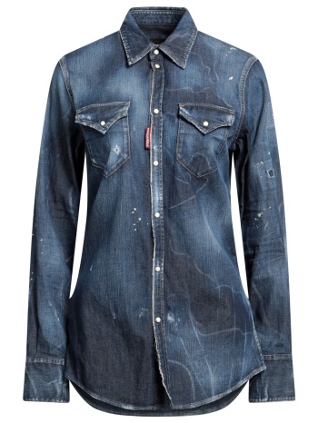 dsquared2 μπλουζακια πουκάμισο denim