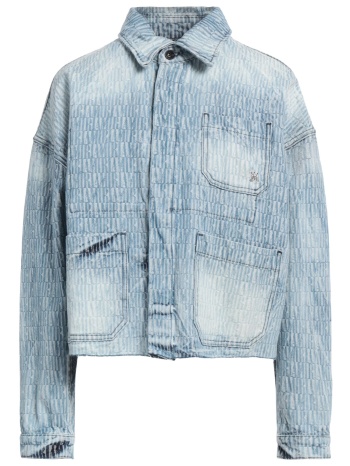 amiri μπουφαν και παλτα denim τζάκετ