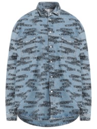 vetements μπλουζακια πουκάμισο denim