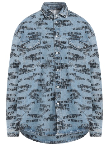 vetements μπλουζακια πουκάμισο denim