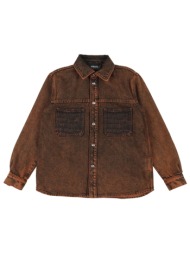 versace young μπλουζακια πουκάμισο denim