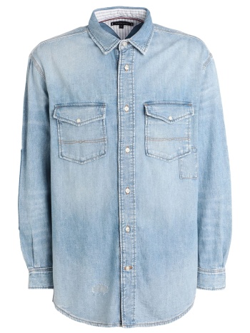tommy hilfiger μπλουζακια πουκάμισο denim