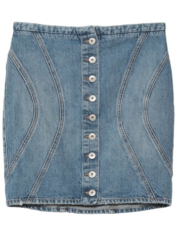 marcelo burlon bottomwear denim φούστα