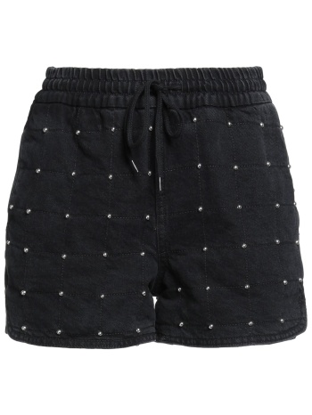 maje bottomwear denim σορτς