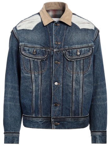 maison margiela παλτο & τζακετ denim τζάκετ