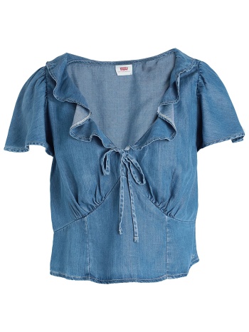 levi`s μπλουζακια πουκάμισο denim