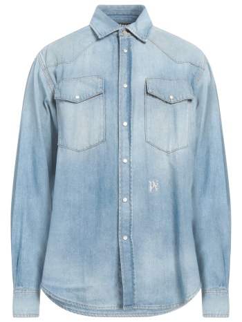 palm angels μπλουζακια πουκάμισο denim