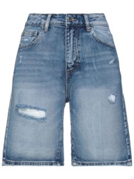 tenax bottomwear denim σορτς
