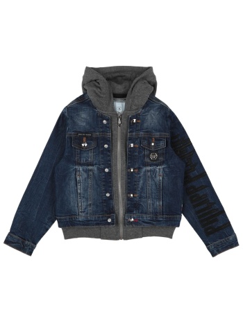 philipp plein παλτο & τζακετ denim τζάκετ