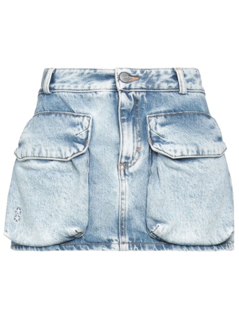 icon denim bottomwear denim φούστα