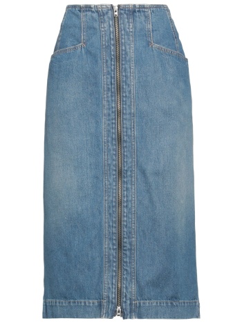 closed bottomwear denim φούστα