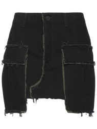 heron preston bottomwear denim φούστα