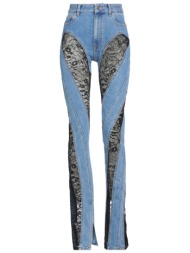 mugler bottomwear τζιν