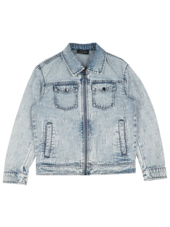 emporio armani παλτο & τζακετ denim τζάκετ