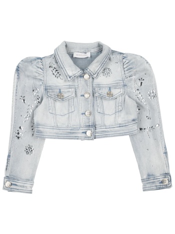 monnalisa παλτο & τζακετ denim τζάκετ