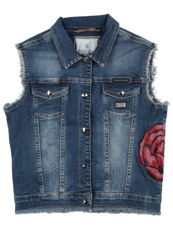 philipp plein παλτο & τζακετ denim τζάκετ