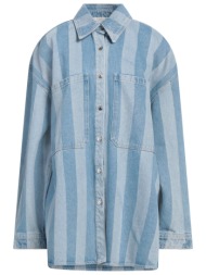 nanushka μπλουζακια πουκάμισο denim