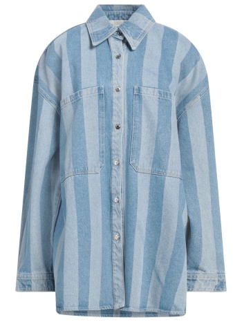 nanushka μπλουζακια πουκάμισο denim