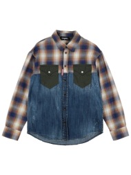 dsquared2 μπλουζακια πουκάμισο denim