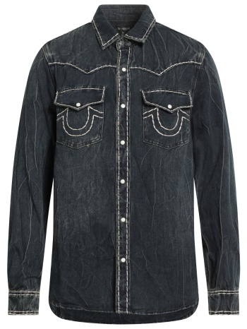 true religion μπλουζακια πουκάμισο denim