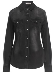 manila grace μπλουζακια πουκάμισο denim