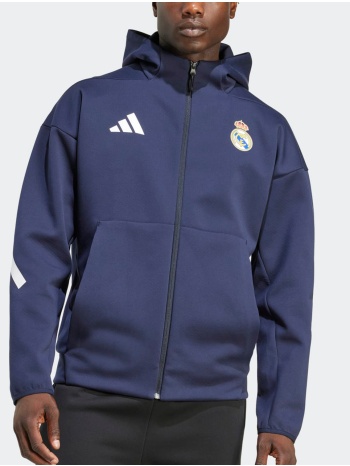 adidas real madrid z.n.e. anthem men`s jacket