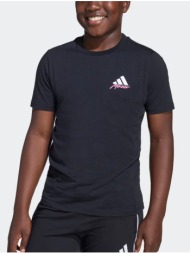 adidas messi icon graphic kids t-shirt