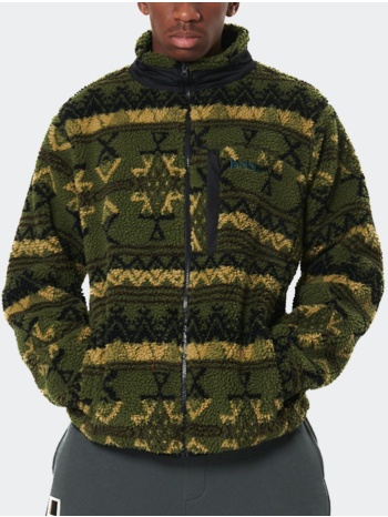 body action printed sherpa fleece men`s jacket σε προσφορά