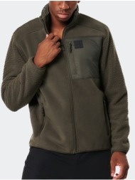 body action sherpa fleece men`s jacket