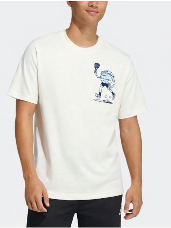 adidas earth day graphic men`s padel t-shirt