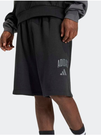 adidas collegiate fleece men`s shorts