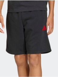 adidas french terry slogan junior shorts